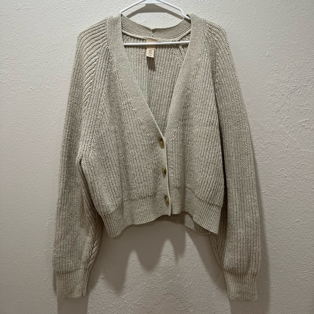 H&M Oversized Knit Cardigan